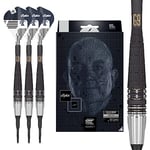 Target Darts Phil Taylor Power 9-Five Gen 9 Jeu de fléchettes à Pointe Souple 95% tungstène Unisexe, Noir/argenté, 18 g