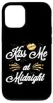 iPhone 12/12 Pro Happy New Year's Eve NYE 2022 Party Kiss Case