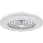 Philips Amigo Flat Fan Ceiling IR RD 25W+60W -fläktlampa, vit