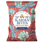 Karma Bites, Popped Lotus Seeds, Gluten Free, Vegan. Peri Peri Flavour 12x 25g. Pack of 12