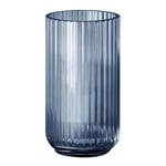 Lyngby - Vase 20 cm blått glass