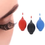 1x Eyelashes Dryer Air Balls Extension Rubber Blowing Balloons M Red