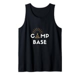 Base camp tent camping side Tank Top