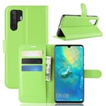 huawei Huawei P30 Pro Pu Wallet Case [Green]