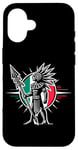 Coque pour iPhone 16 Aztec Warrior Mask Ancient Civilization Mexican Heritage