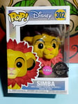 EN STOCK - FUNKO POP LE ROI LION SIMBA FLOCKED EXCLUSIVE