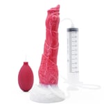 Squirting Ejaculating Dildo Alien Sex Toy Fantasy Premium Silicone 9 Inches