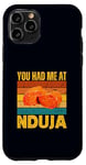 iPhone 11 Pro You Had Me At Nduja Sausage Funny Retro Italian Food Lover Case