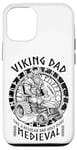 iPhone 12/12 Pro Funny Viking Dad Medieval Lawn Mower Lawnmower Father Figure Case