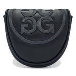 G/Fore CIRCLE G'S  VELOUR LINED MALLET PUTTER COVER - ONYX