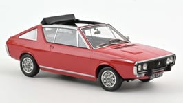 Renault 17 Gordini Découvrable 1975 Rouge 1:18 Model 185371 Norev