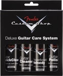 Custom Shop Deluxe Guitar Care System, 4 Pack, Black