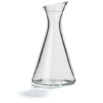 Stölzle Lot de 12 carafes en verre Pise 0,2 l avec col incliné/Carafe en verre de qualité supérieure Convient comme carafe à eau, carafe pour limonade, carafe à vin