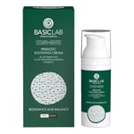 BasicLab Dermocosmetics Crème pour le visage prébiotique apaisante de jour et de nuit - 50 ml - Pour homme et femme - Soulage les irritations et les rougeurs - Réduit l'acné - Normalise la sécrétion