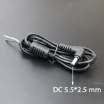 Connecteur d'alimentation pour ordinateur portable,prise DC,adaptateur,câble de chargeur pour Bali,Lenovo,Samsung,HP,5.5x2.5,2.1,4.8x1.7,7.4x5.0,5.0x1.7mm - Type DC5.5-2.5 #A