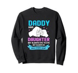 Single Dad And Baby Fist Bump Always In Each Others Heart Sweatshirt