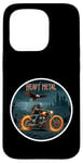 Coque pour iPhone 15 Pro Heavy Metal Thrash Hard Rock Horreur Rocker Tenue moto