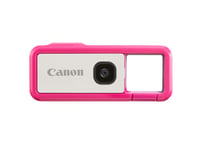 Canon IVY REC Outdoor Digital Camera (Pink) - Small and Light Waterproof Camera with Built-in Clip Designed for Fun Outdoor Activities