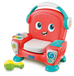 Clementoni: The Bailon Interactive Talking Baby Chair – Light and Sound Activity Chair, Educational Toy for Toddlers, Learn Colours, Numbers & Shapes, Soft Padded Seat (10+ Months)