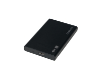 LogiLink UA0275, HDD- / SSD kabinett, 2.5, SATA, Serial ATA II, Serial ATA III, 5 Gbit/s, USB-anslutning, Svart
