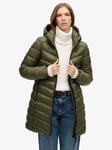 Superdry Fuji Mid Length Padded Hooded Coat