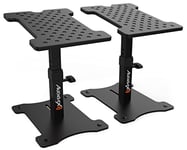 Audibax Neo STM-30 Soportes de Mesa Regulables Para Monitor Estudio y Altavoz (Pareja)