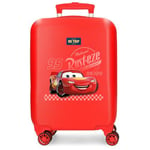 Disney Joumma Bags, Cars RD Trip, Valise Cabine, Valise pour Enfant, fabriquée en ABS, matériau Rigide et léger, Roues Doubles de Rotation multidirectionnelle, Fermeture à Combinaison latérale.,