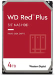 Red 4TB 3.0"" NAS Disque dur interne - 5400 RPM Class, SATA 6 Gb/s, CMR, 64Mo Cache - WD40EFAX.