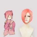 Mitsuba Sousuke Cosplay Anime Jibaku Shounen Toalett Inbunden Hanako Kun Cosplay Kostym Rosa Peruk Uniform wig