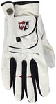 Wilson Golf WGJA00690L Gants de Golf Homme, Blanc, Grand