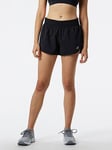 New Balance Accelerate 2.5 Inch Shorts - Black, Black, Size L, Women