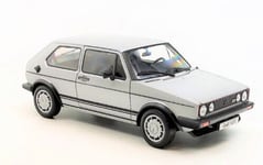 WELLY - Voiture de couleur grise – VOLKSWAGEN Golf I GTI - 1/18 - WEL18039S