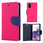 MERCURY Fancy Diary - Samsung Galaxy S20 Plus - Rosa