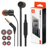 JBL Tune 110 Bass In-Ear Headphones With Microphone