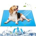 WENGX Dog Cooling Mat,Pet Rabbit Puppy Self Cooling Mat,Non-Toxic Gel Ice Pads for Dogs Cats,Scratch-resistant Pet Cool Mat,Double-Sided Use (50 * 65cm)