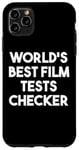 iPhone 11 Pro Max World's Best Film Tests Checker Case