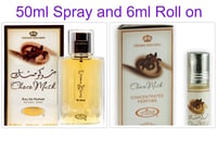 Choco Musk 50ml EDP by Al Rehab Perfume and 6ml Roll on - Spray and Roll on PACK