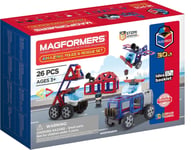 Magformers GmbH Magformers Amazing Police & Rescue Set 26 Pieces 278-58