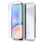 Coque Cool Silicone 3D pour Samsung A057 Galaxy A05s (Transparent Avant + arrière)