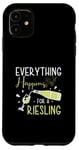 Coque pour iPhone 11 Tout se passe pour un Riesling For Wine Steward Sommelier