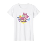 Disney Winnie The Pooh Piglet Pastel Flowers T-Shirt