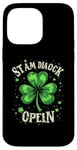 iPhone 14 Pro Max ST AM DIAOCK OPENLN Four-leaf Clover Case