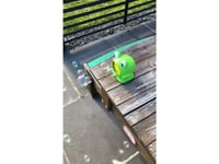 Spring Summer Frog Bubble Machine