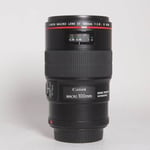 Canon Used EF 100mm f/2.8L IS USM Autofocus Macro Lens