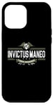 Coque pour iPhone 15 Pro Max Invictus Maneo - signifiant en latin « I Remain Unvainquished »