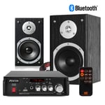 SHF55 HiFi Speakers and Amplifier with Bluetooth Streaming Portable Music System