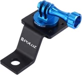 Support fixe de moto en alliage d'aluminium pour rétroviseur/boulon à pincer pour GoPro Hero Max 9 8 7 6 5 4 3 Session 3+ 2, DJI Action et autres caméras d'action (bleu).[G473]