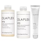 Olaplex No 4 and No.5 Shampoo and Conditioner Set 250ml & No. (3) 20ml Gift