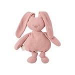 Nattou lapin tricot rose 30cm