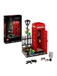 Lego Ideas Red London Telephone Box Set 21347